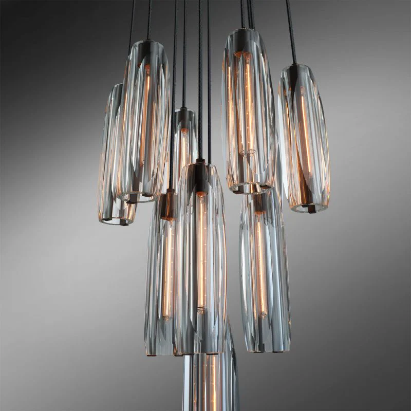 Osleride 10 Light Circular Chandelier - Image 2