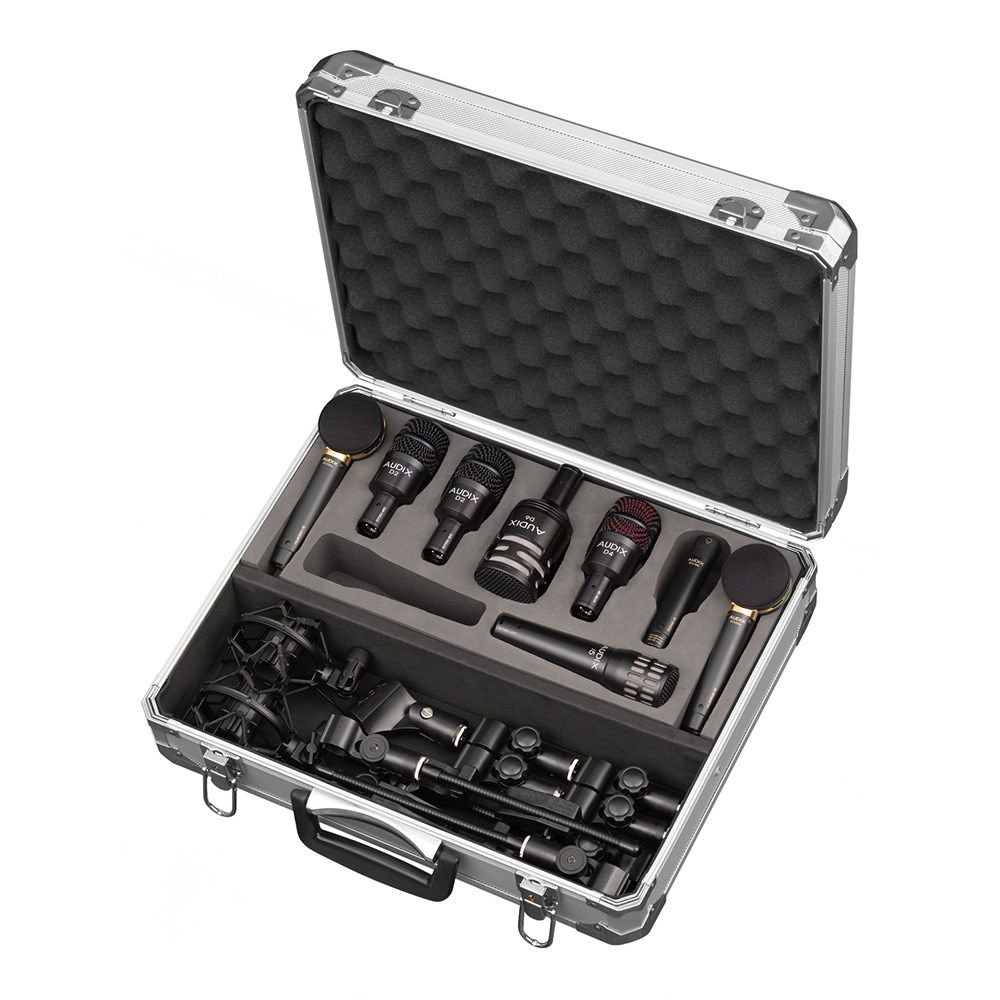 Audix STE8 Premium 8 Piece Studio Microphone Package - Image 1