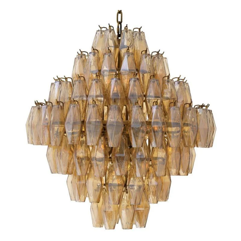 Tarin Glass Large Chandelier - Image 3