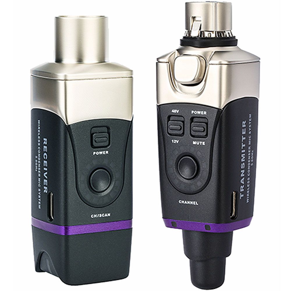 Xvive U35C 5.8GHz Digital Condenser Microphone Wireless System w/ USB Charging - Image 1
