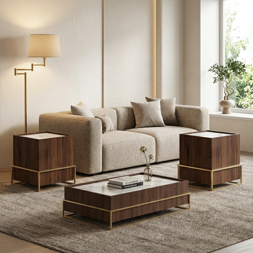طقم ترابيزات- 3قطع - GAN60 - Image 1