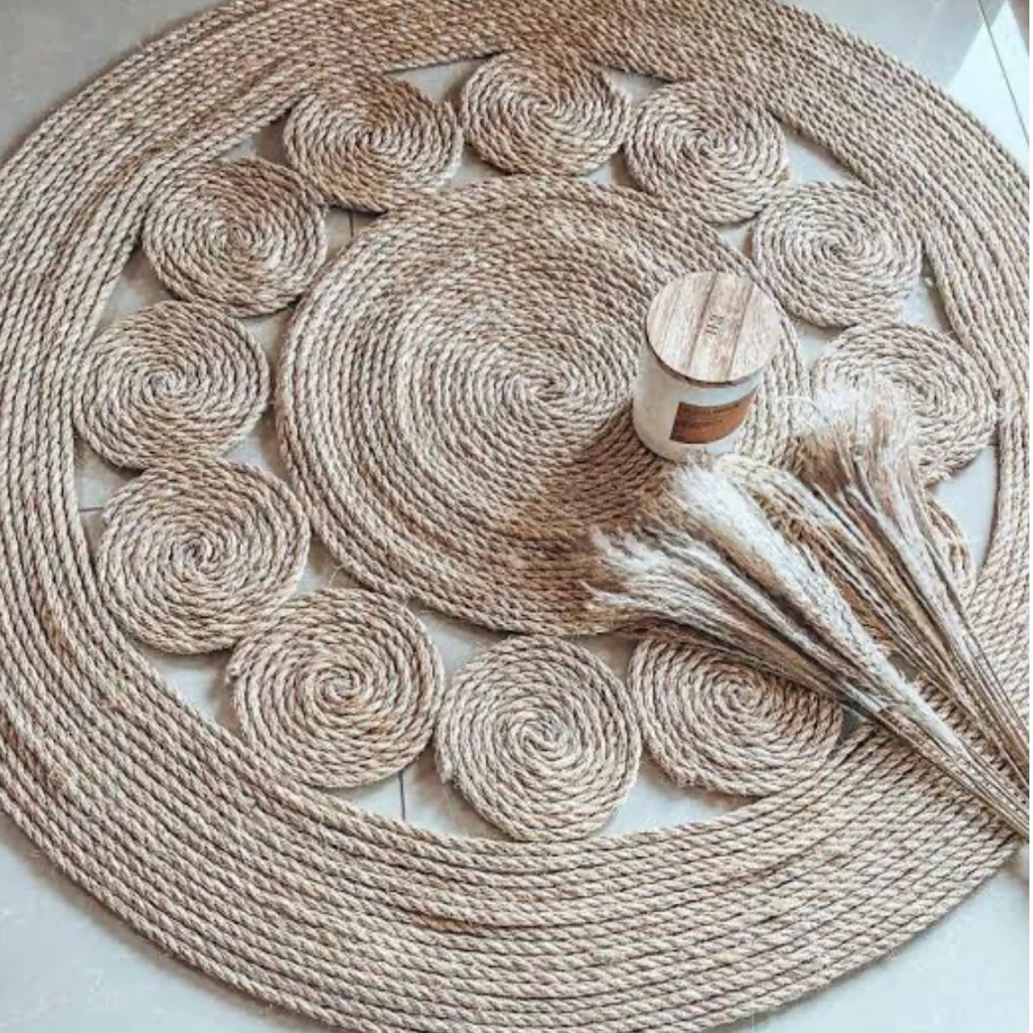 سجاد خوص هاند ميد 70سم - BIRD118 - Image 1