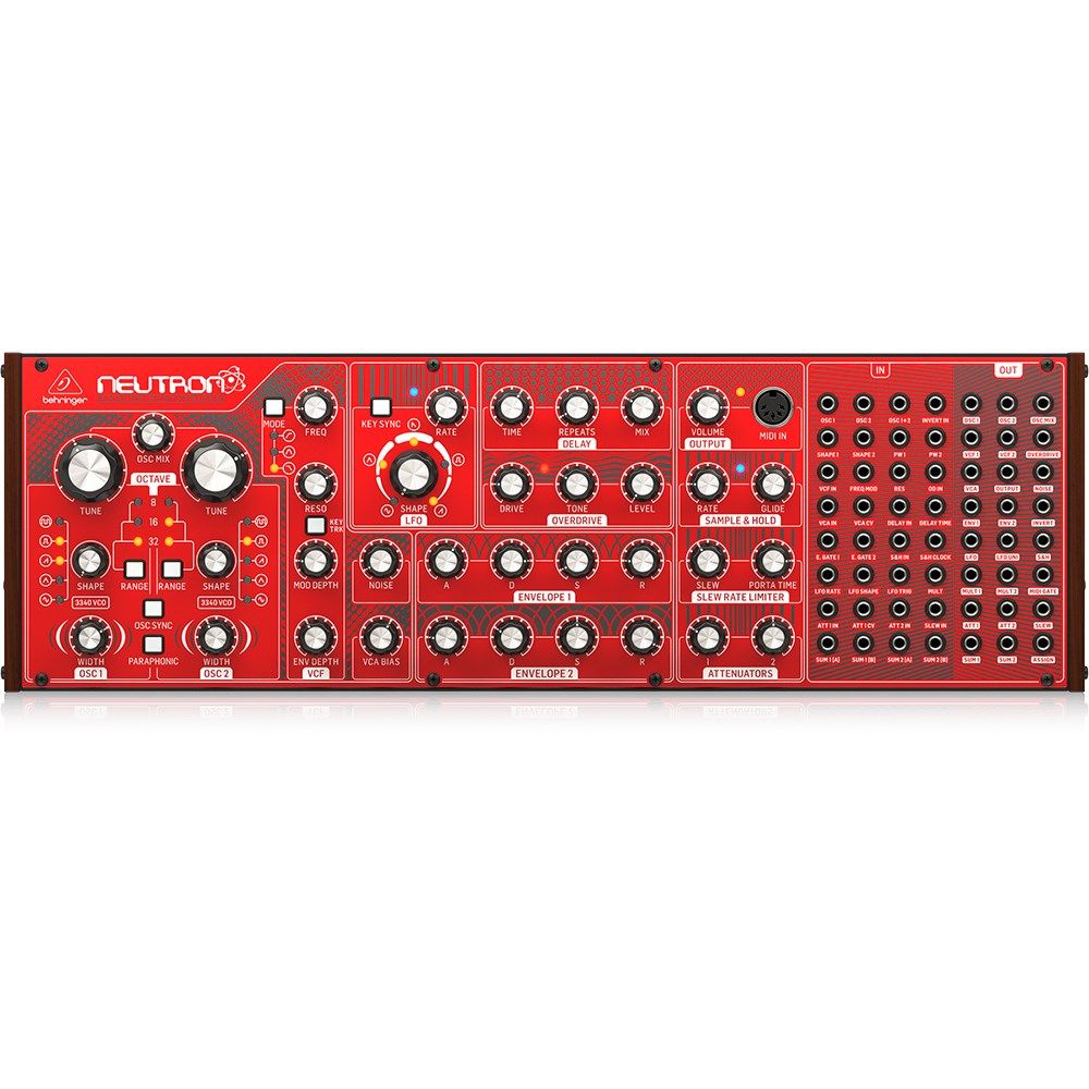 Behringer Neutron Paraphonic Analog & Semi-Modular Desktop Synthesiser - Image 1