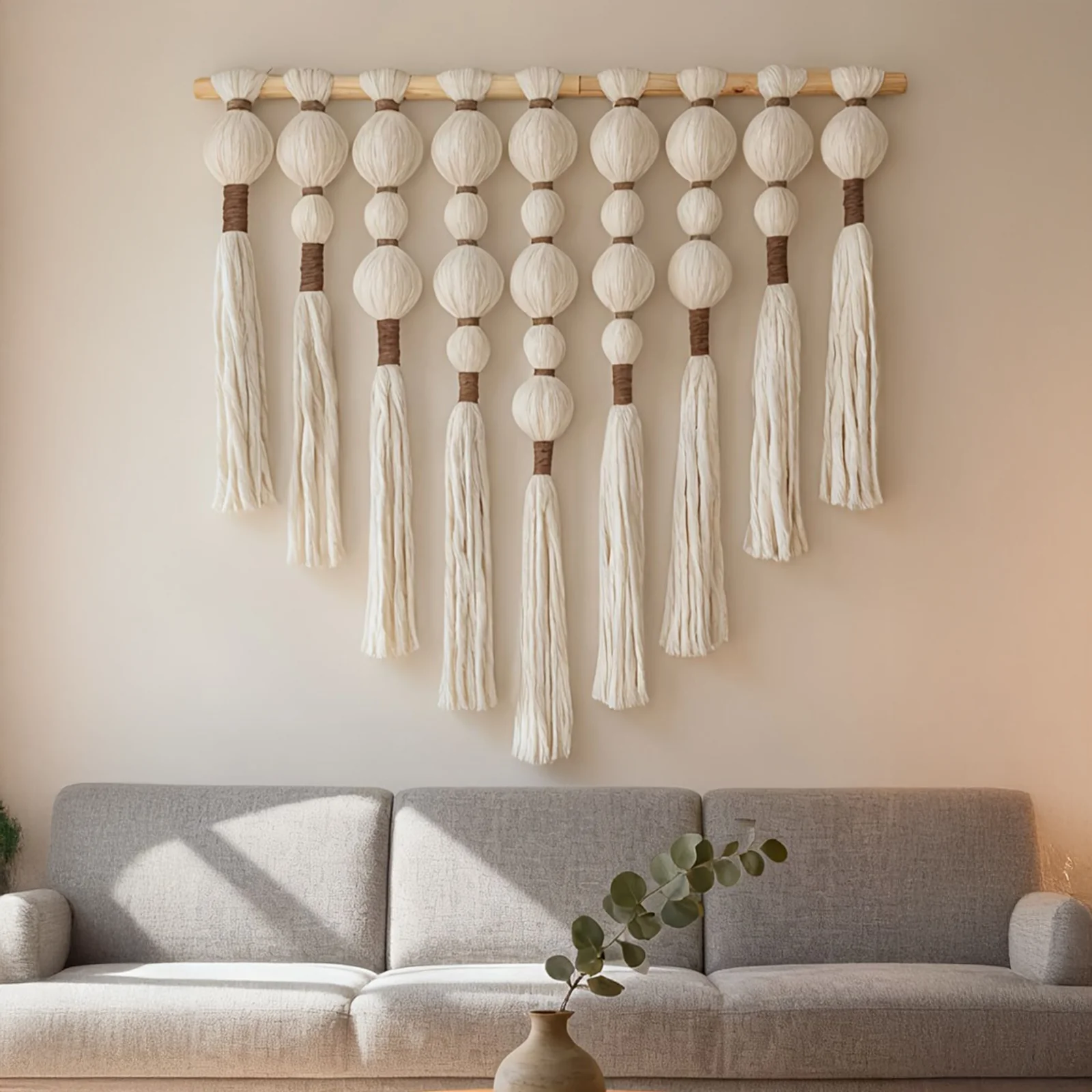 ديكور حائط مكرمية 100×100سم - BIRD121 - Image 1