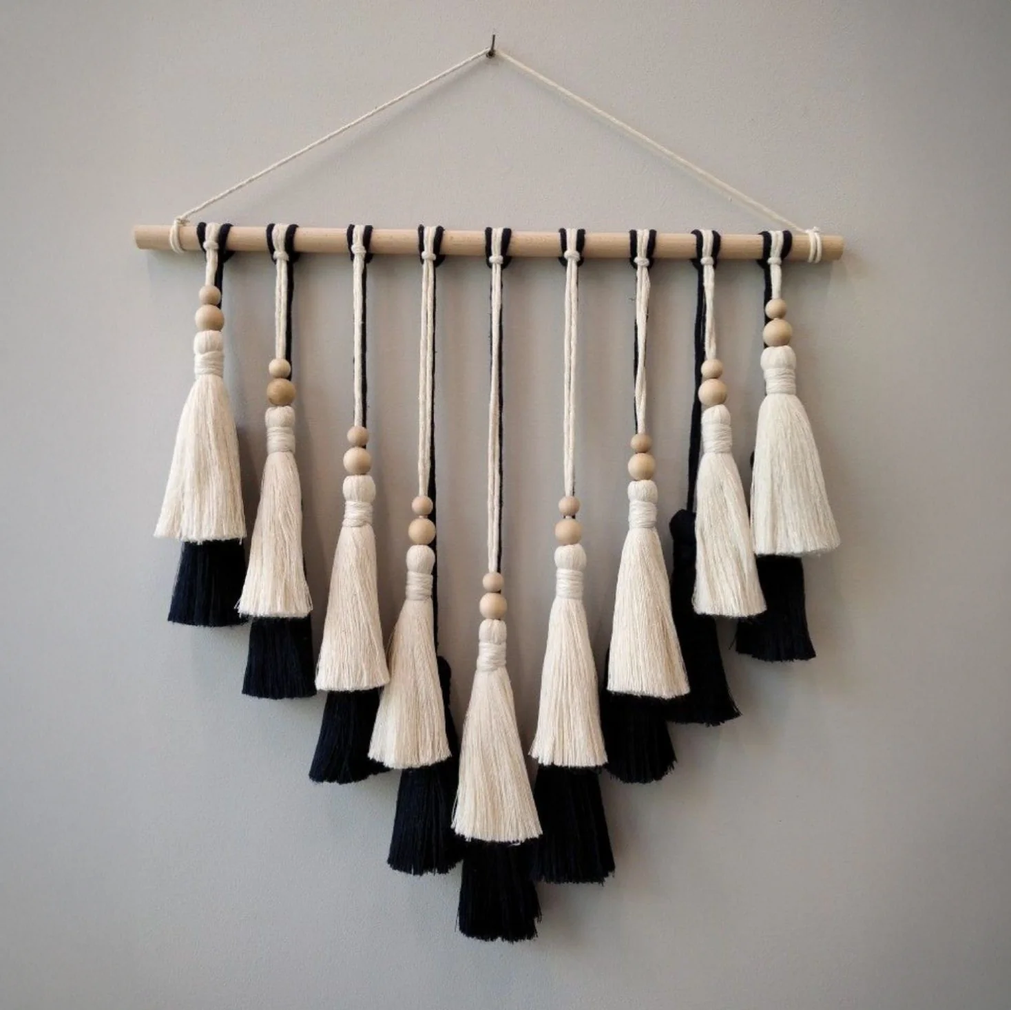 ديكور حائط مكرمية 60×50سم - BIRD122 - Image 1