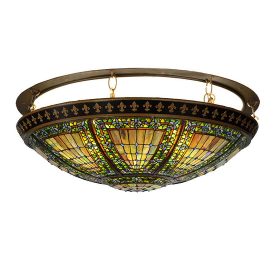 Meyda Tiffany 8 Light 43.5" Flushmount Ceiling Fixture - Image 1