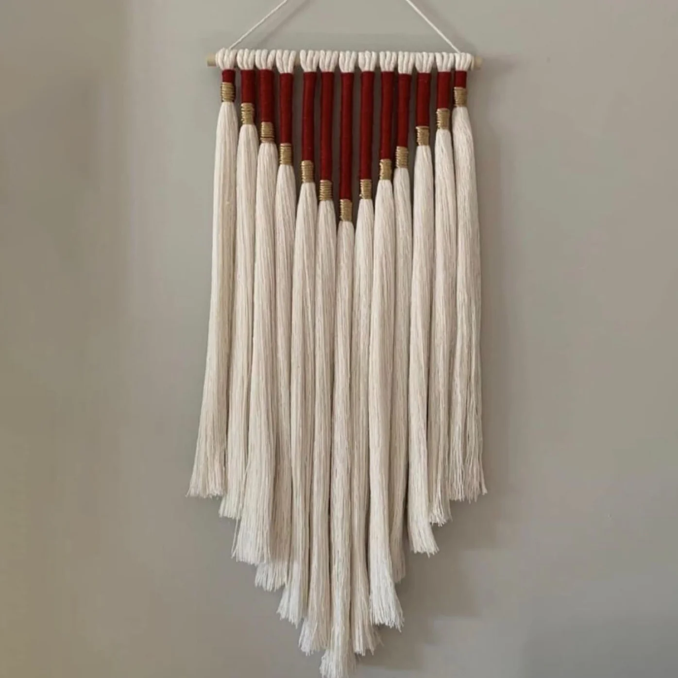 ديكور حائط مكرمية 70×30سم - BIRD124 - Image 1