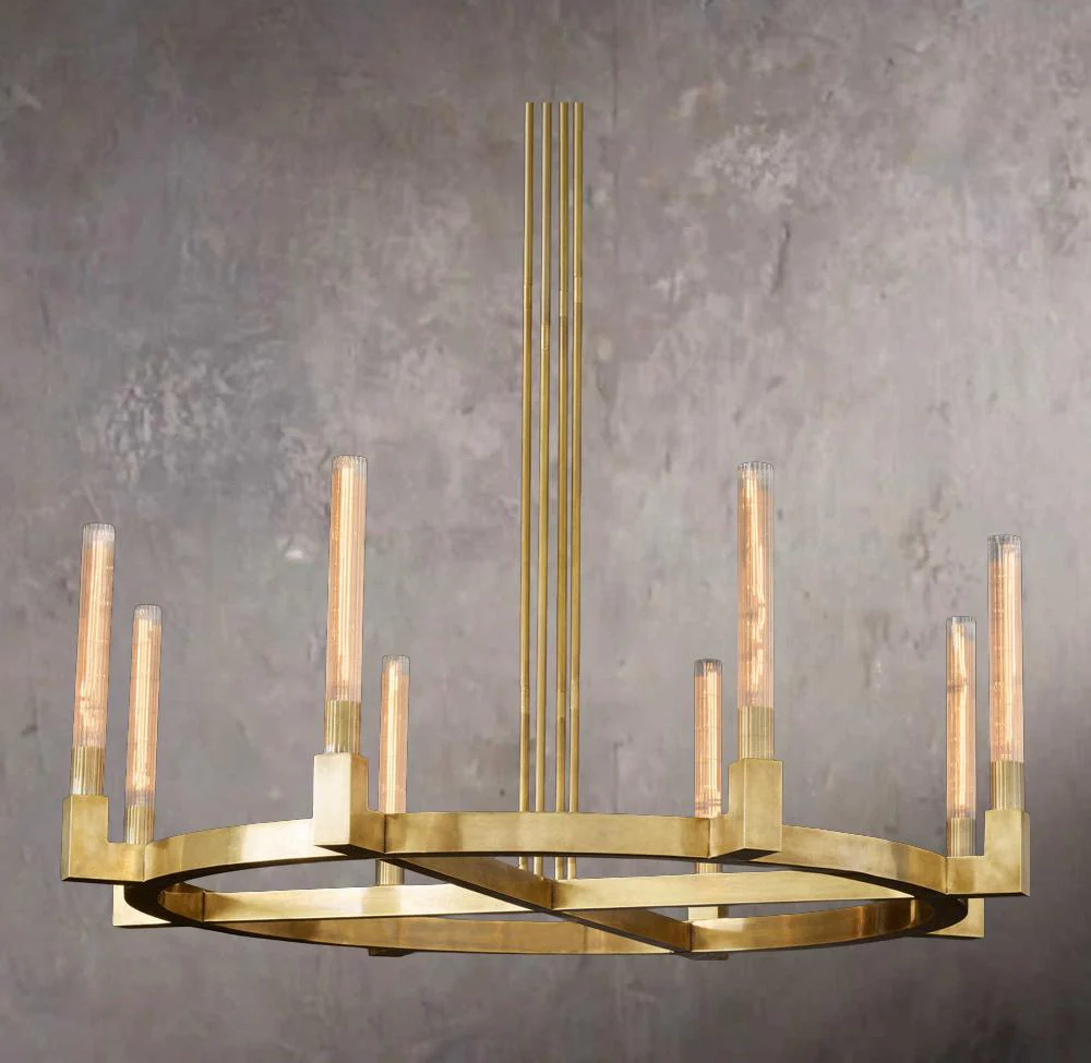 Cannela Circular Chandelier 48" - Image 1
