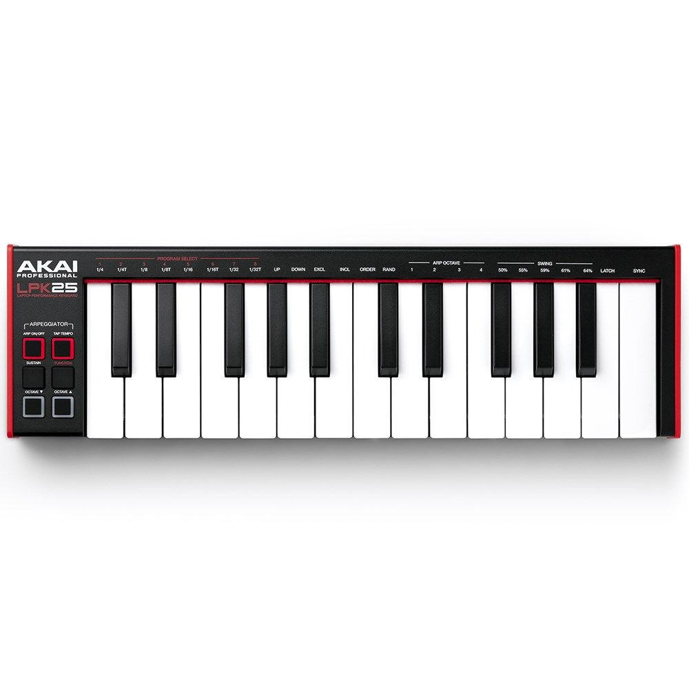 Akai LPK25 MK2 Laptop Performance Keyboard w/ 25-Keys - Image 1
