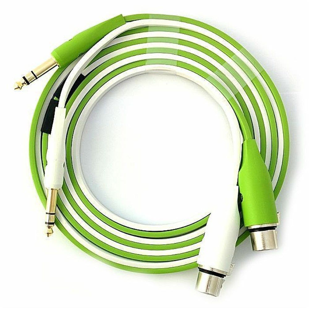 Oyaide Neo D+ Stereo 1/4" TRS to XLR(F) Class-B Cable (1m) - Image 1
