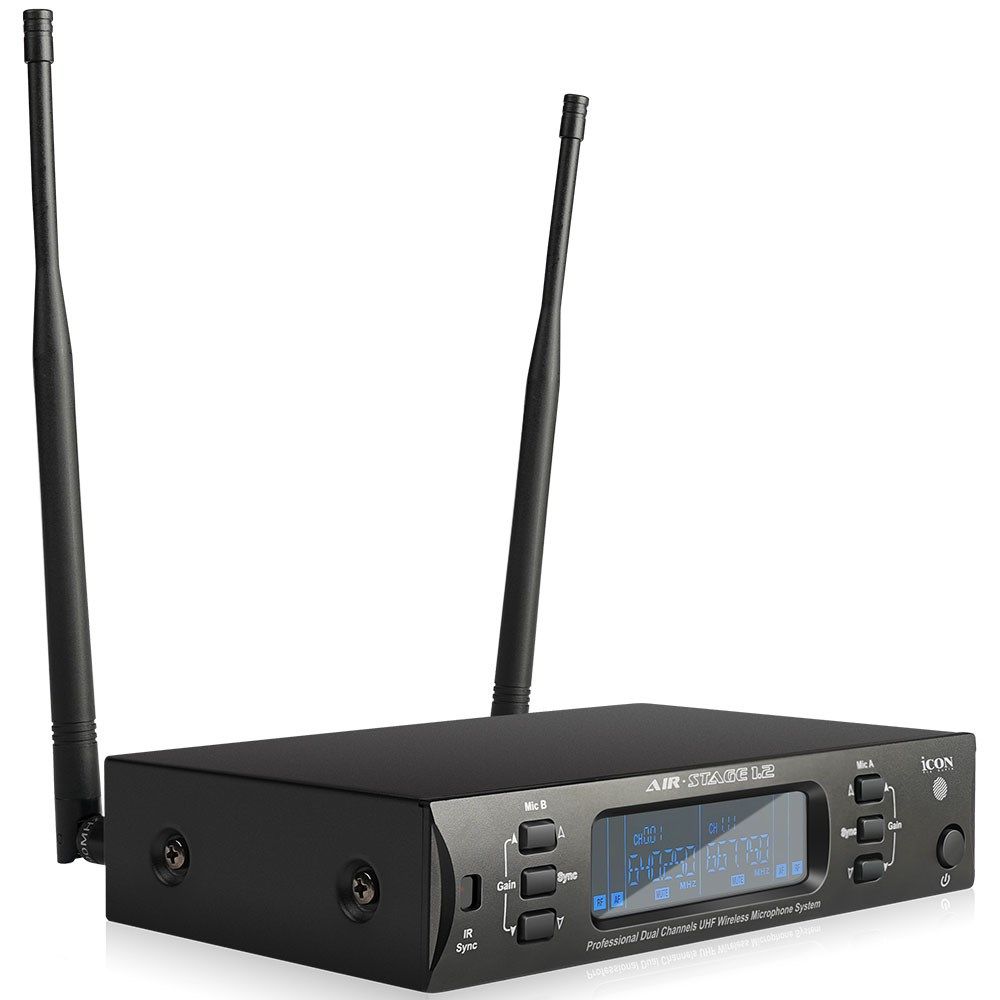 Icon AirStage 1.1 Wireless Microphone System w/ 1 x Transmitter & 1 x Receiver - Image 1