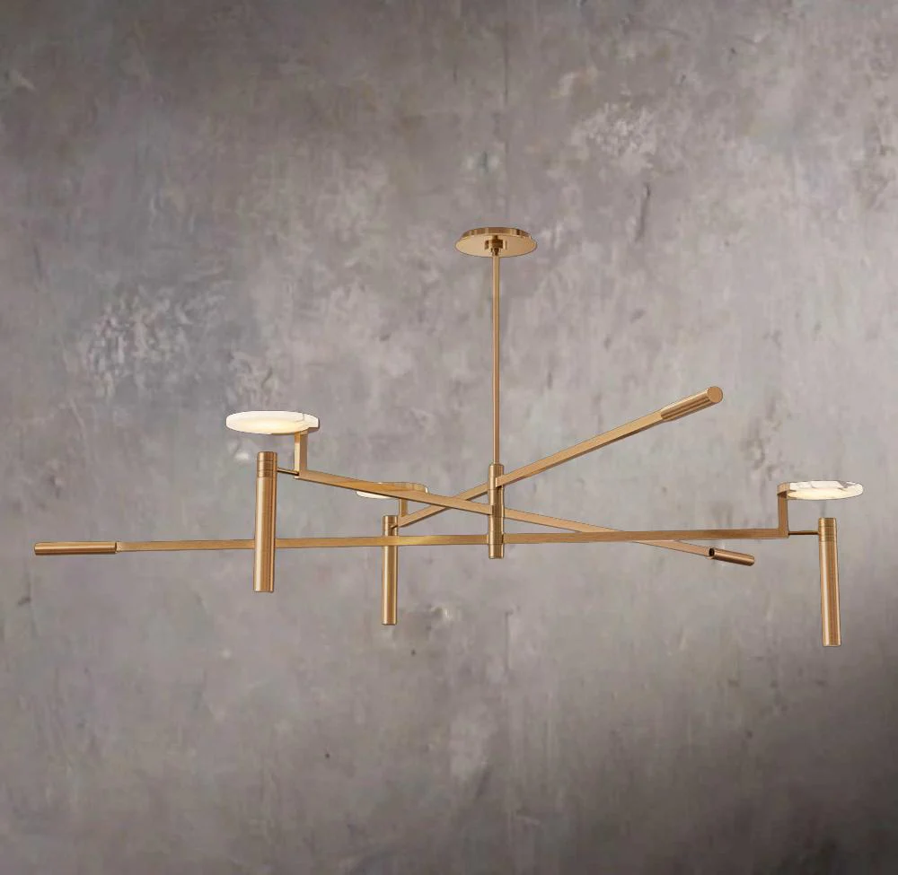 Melangely Circular Chandelier 60" - Image 1
