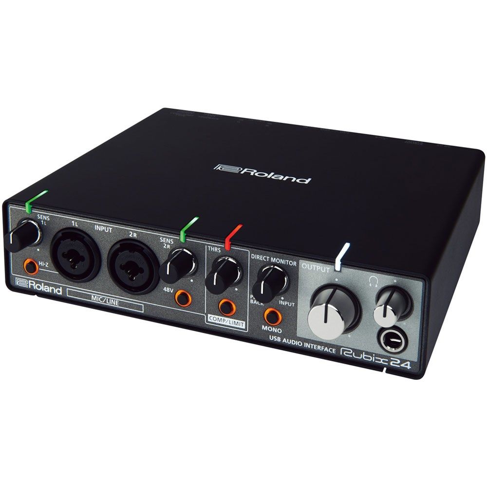 Roland Rubix 24 2-in/4-out High-Resolution USB Audio Interface for PC, Mac & iPad - Image 1