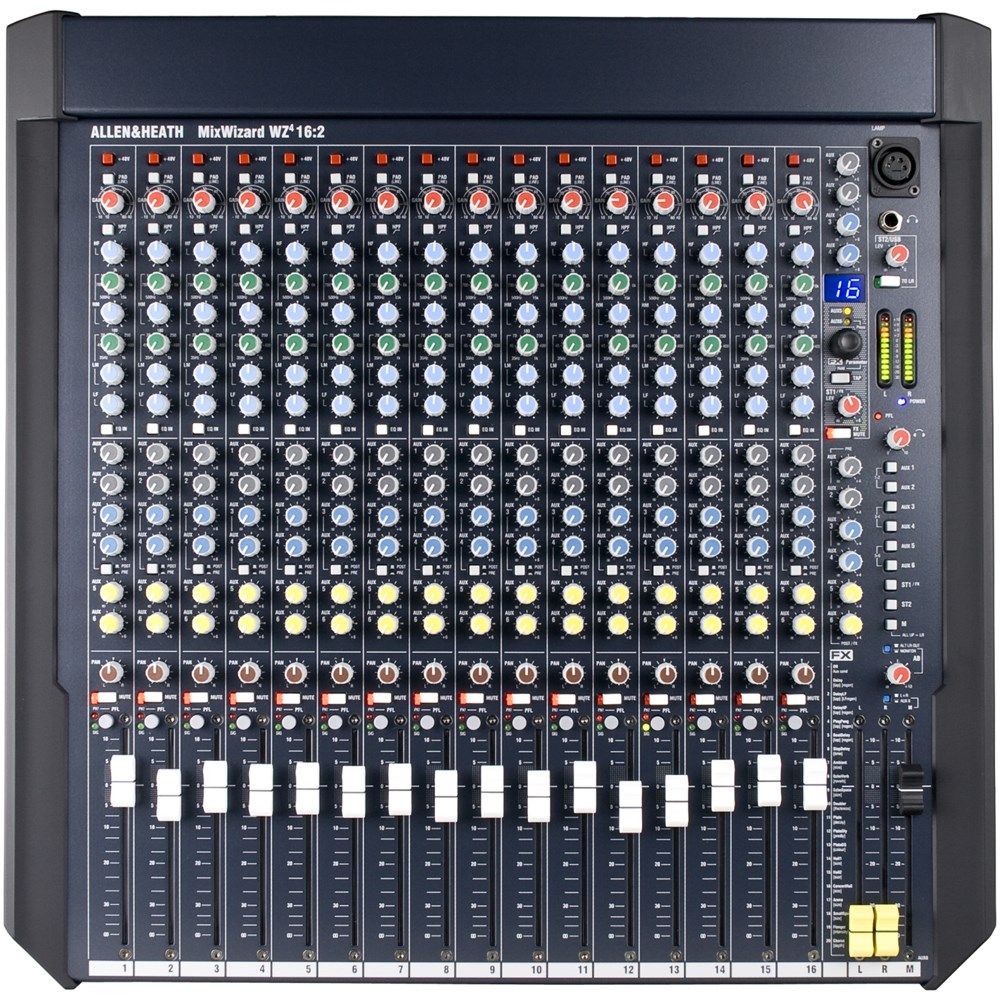 Allen & Heath MixWizard WZ4 16:2 Desk / Rack Mountable All Purpose Mixer - Image 1