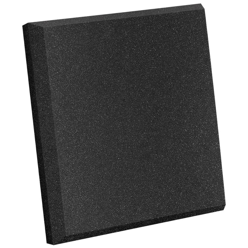Auralex SonoFlat Studiofoam Pro Panel 24"x24"x2" 16-Pack (Charcoal) - Image 1