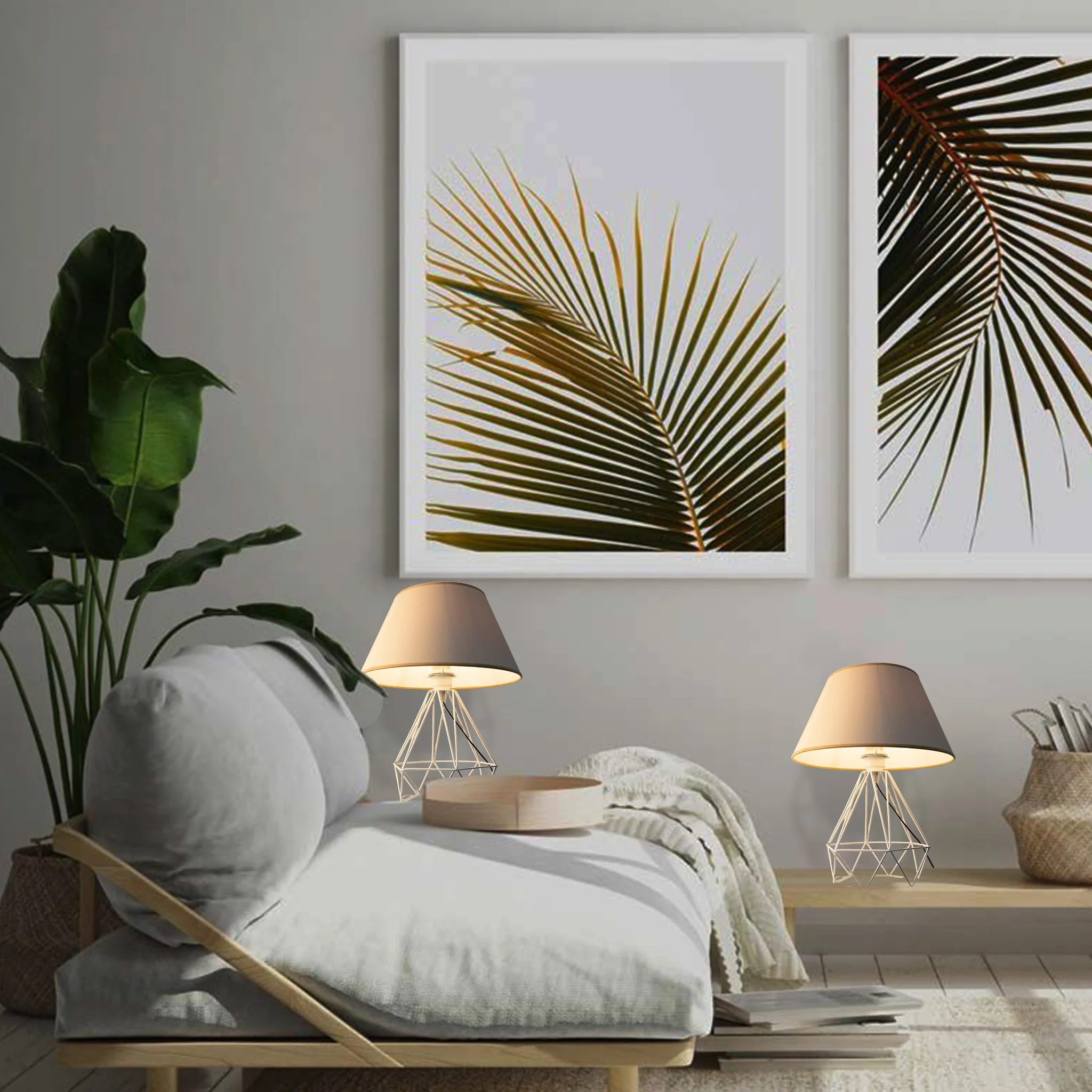 اباجورة ترابيزة- قطعتين 43×25سم - SHLT255 - Image 1