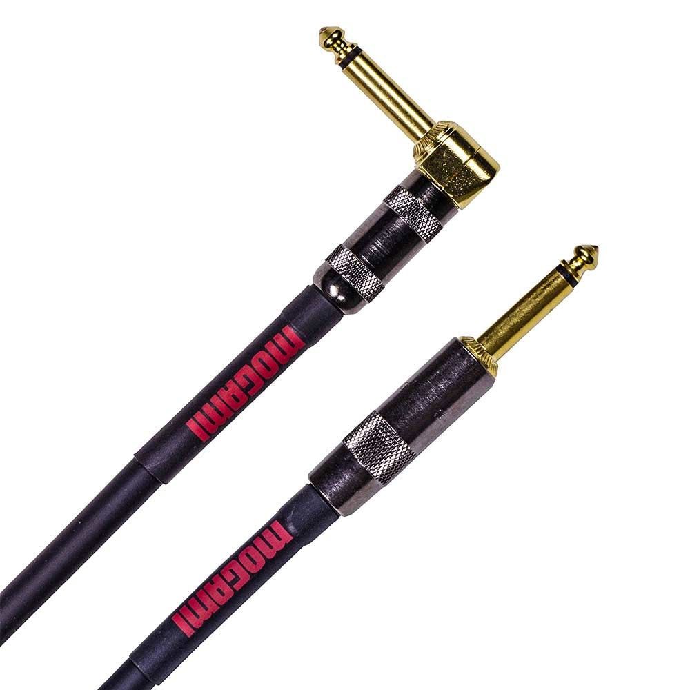 Mogami Overdrive Straight to Right Angle Guitar Cable (12ft) - Image 1