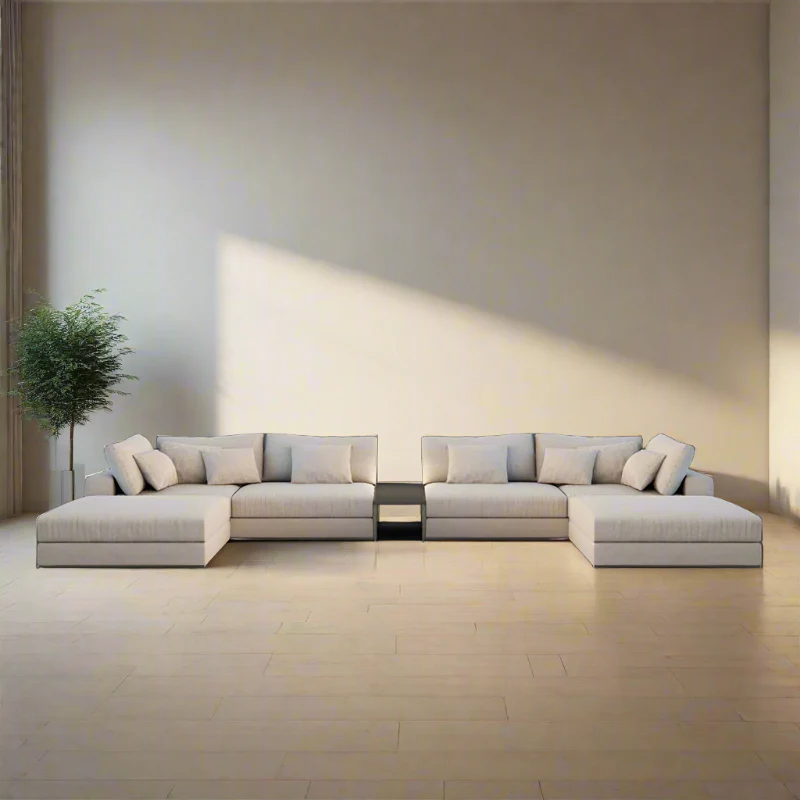 ركنة خشب زان 170×420سم - DECO259 - Image 1