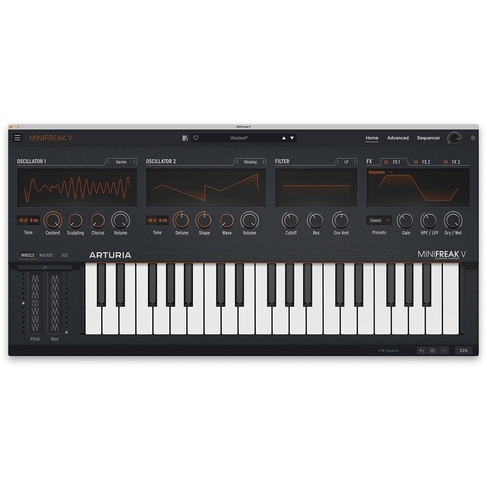 Arturia MiniFreak V Software Synthesizer Education Edition (eLicense Download Only) - Image 1