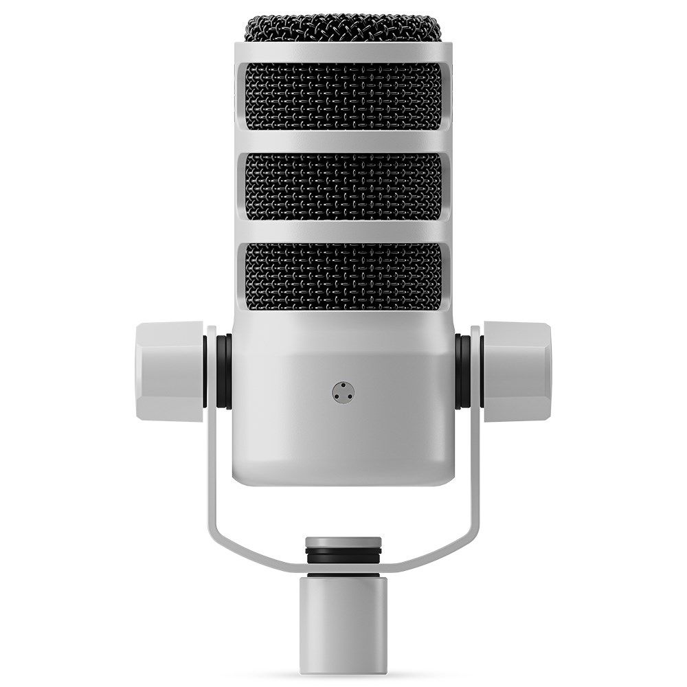 Rode PodMic USB Versatile Dynamic Broadcast Microphone (White) - Image 1