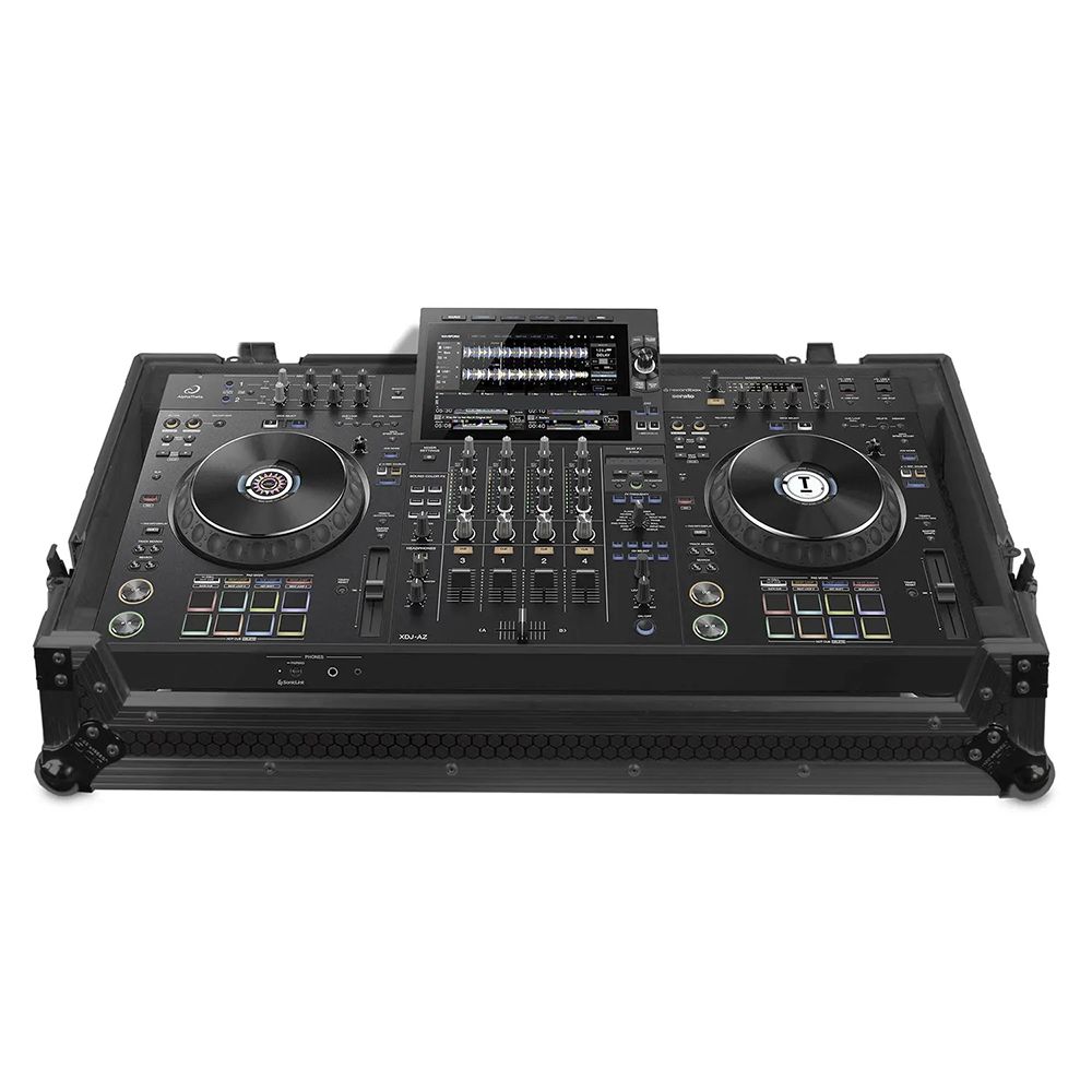 UDG Ultimat Flight Case for AlphaTheta XDJ-AZ w/ Wheels (Black) - Image 1