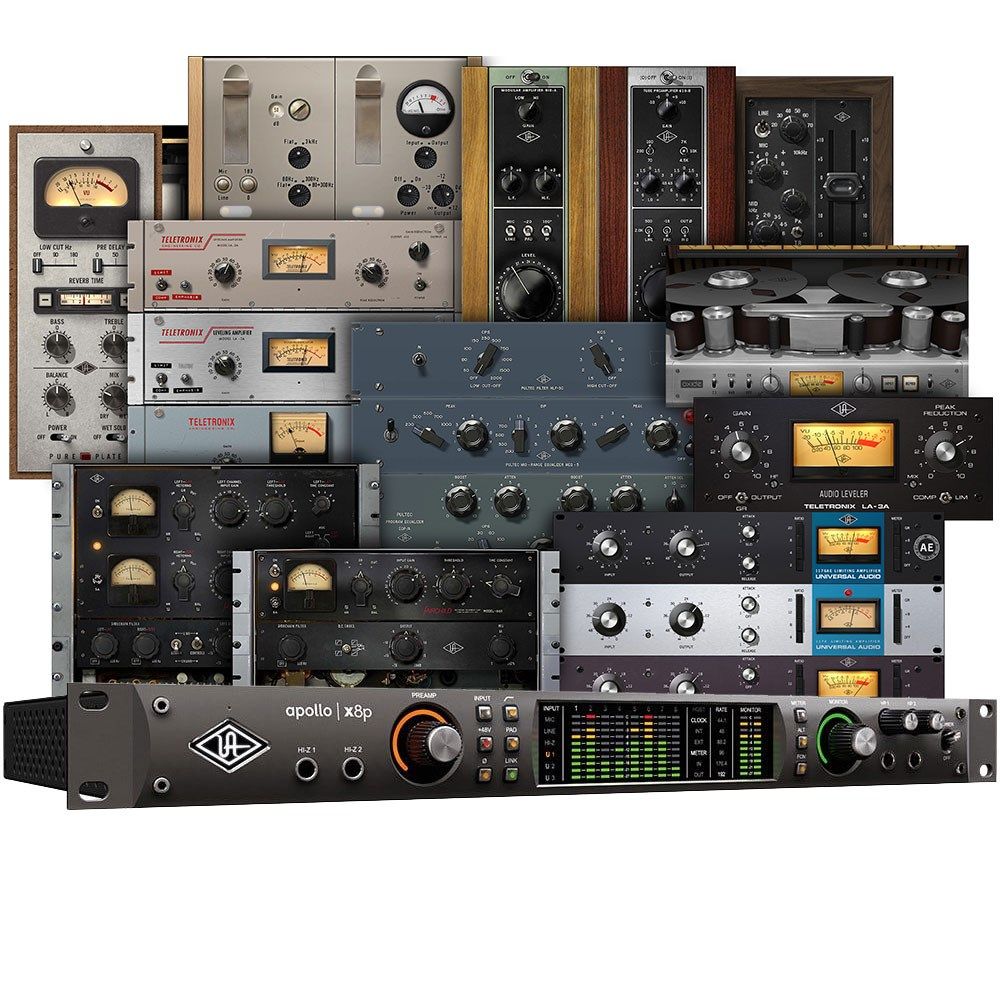 Universal Audio Apollo X8P HERITAGE EDITION Audio Interface w/ US$2.5k Plugins - Image 1