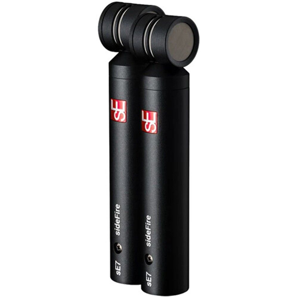 sE Electronics SE7 2x Matched Pair Condenser Mic w/ Clips - Image 1
