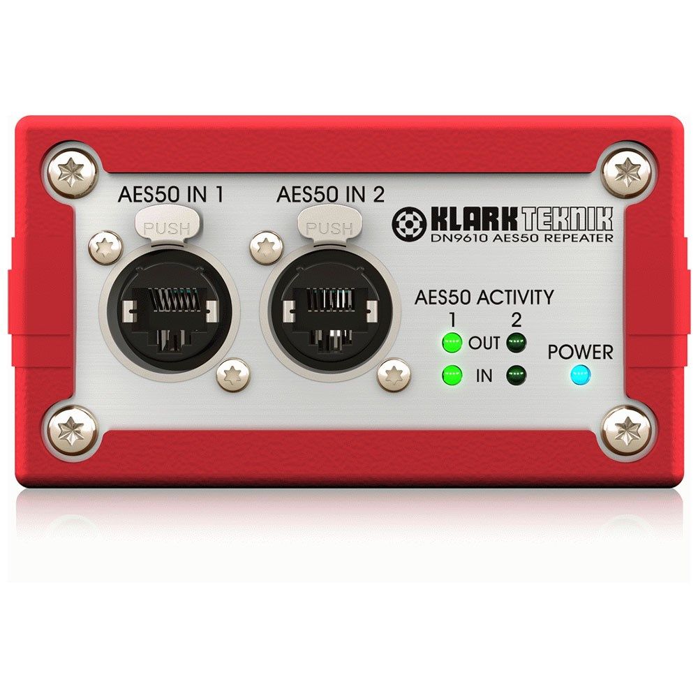 Klark Teknik DN9610 Dual port AES50 Repeater - Image 1