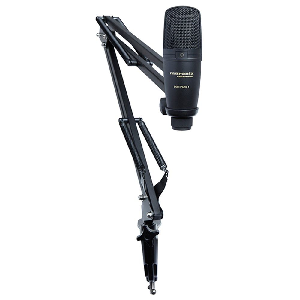 Marantz Professional Pod Pack 1 USB Microphone w/ Broadcast Stand & Cable - Image 1