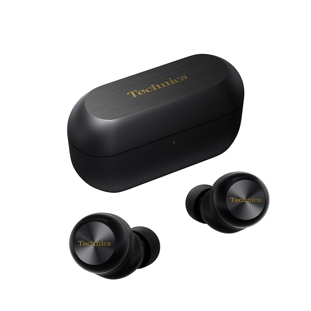 Technics AZ100 Flagship Noise Cancelling True Wireless Earbuds (Black) - Image 1