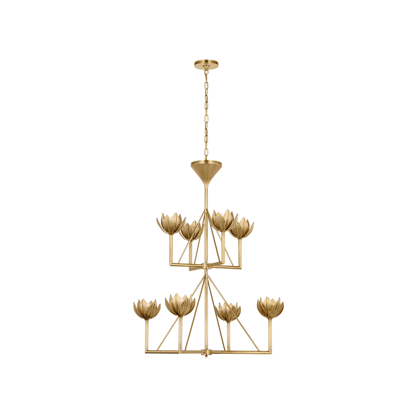 Alberto Medium Two Tier Chandelier