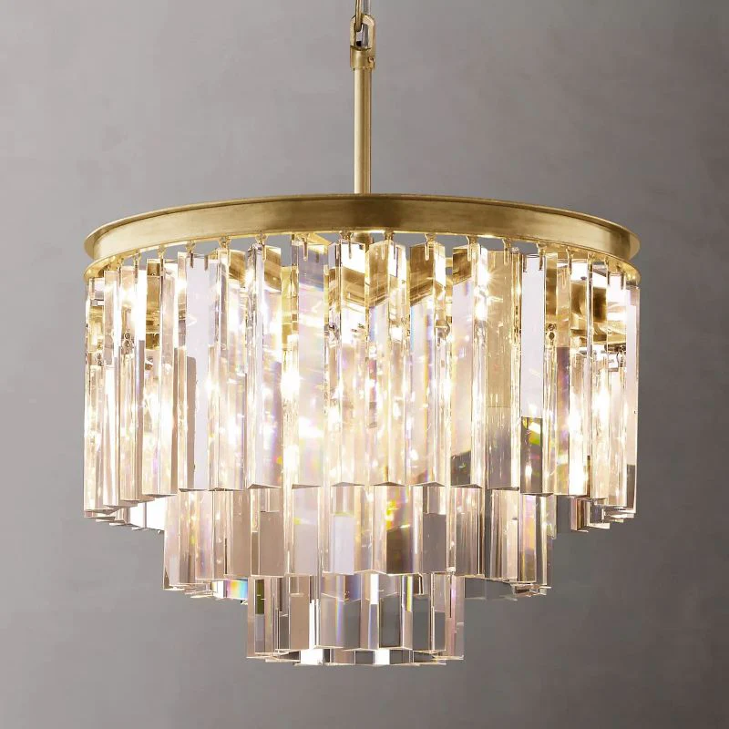 1920s Odem Round Chandelier 20" - Image 1