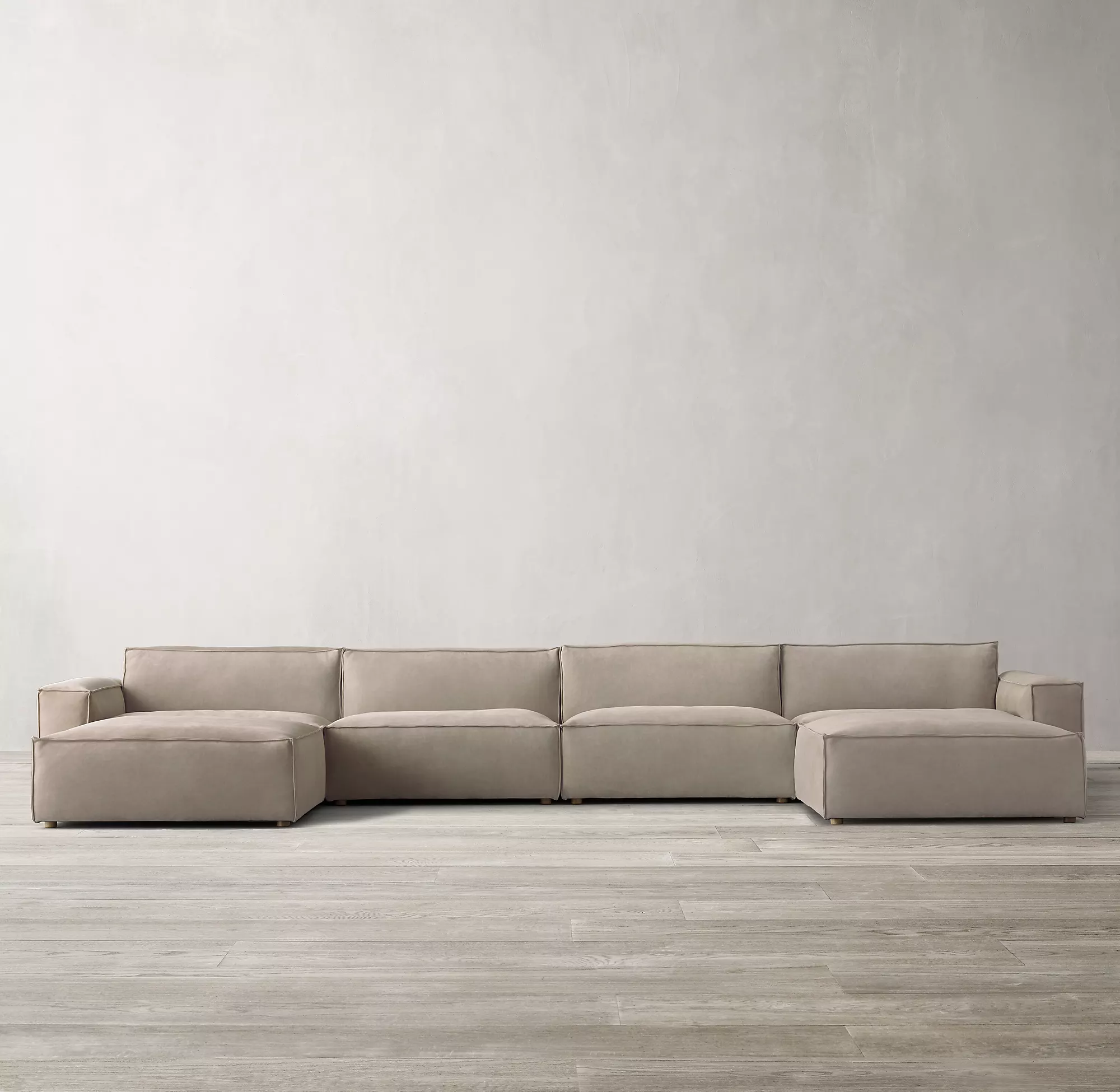 ركنة خشب زان 150×320سم - ألوان متعددة - DECO240 - Image 2