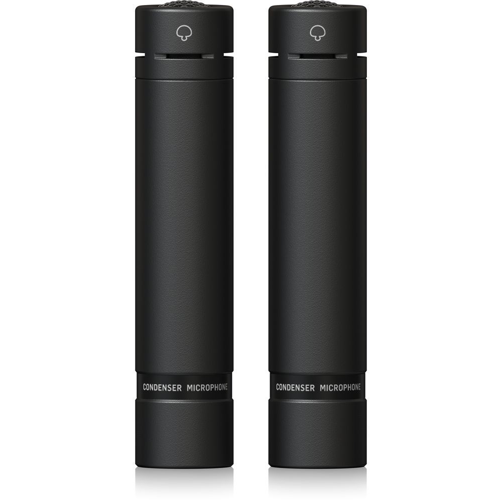Behringer C-2 Studio Condenser Microphones (Matched Pair) (Dark Edition) - Image 1