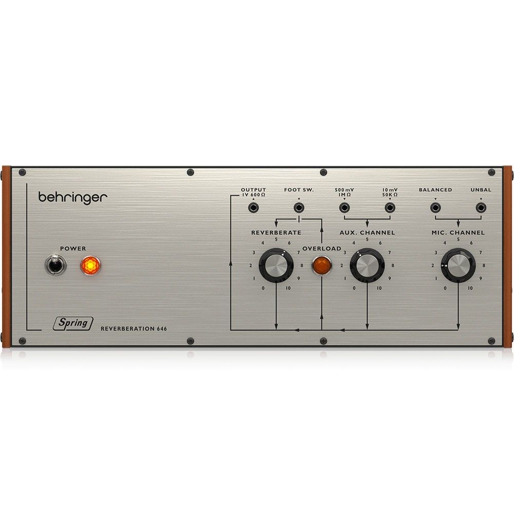 Behringer Spring Reverberation 646 Module w/ Eurorack Compatibility - Image 1