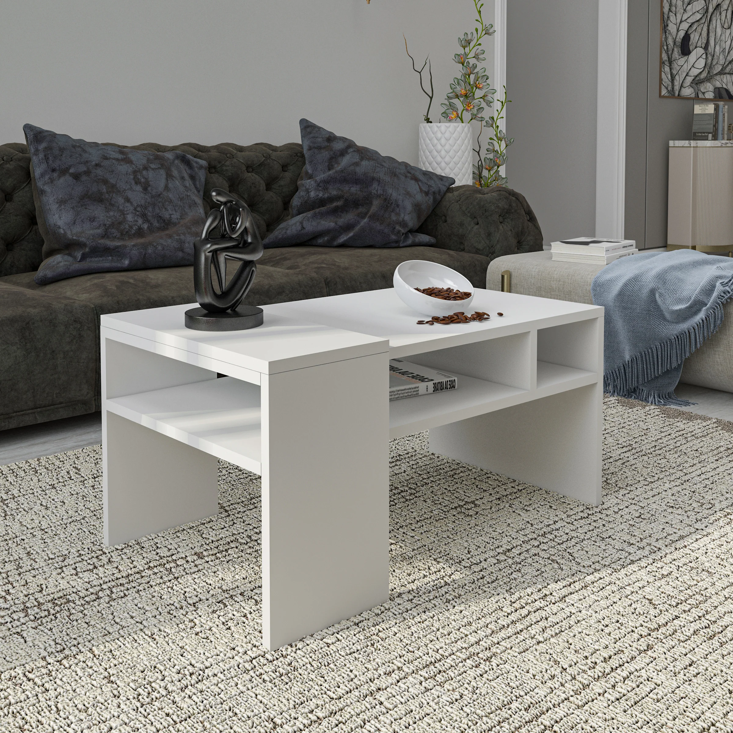 ترابيزة قهوة 54×90سم- ZAF45 - Image 1
