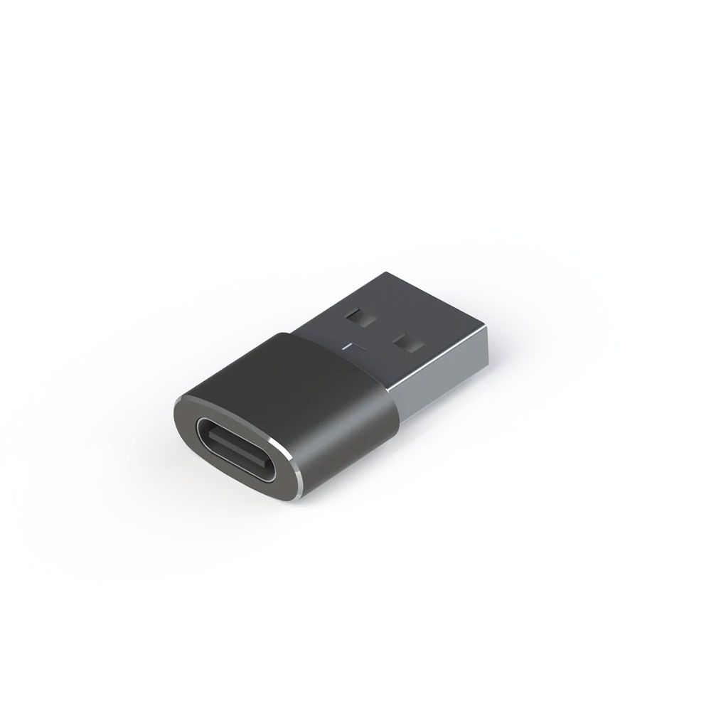 BEACN Microphone USB-C to USB-A Adapter (Black) - Image 1