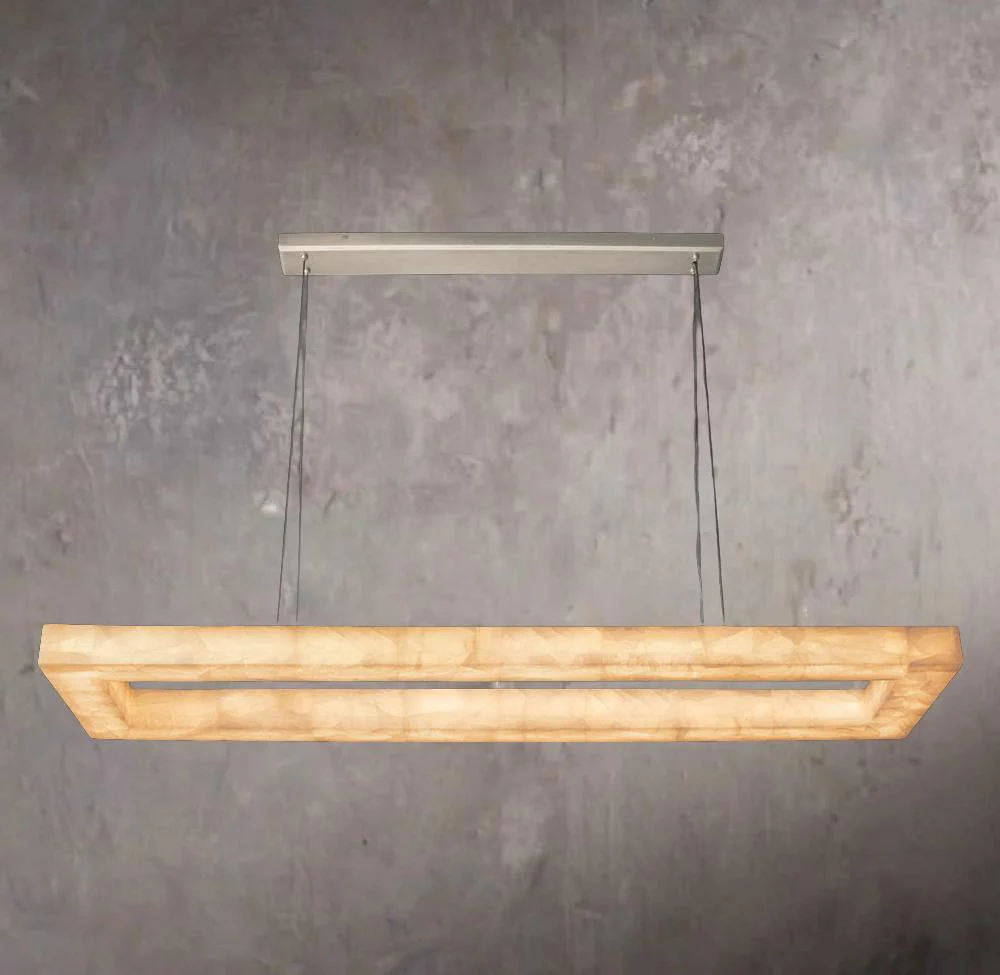Rivages Glow Rectangular Chandelier 72" - Image 2