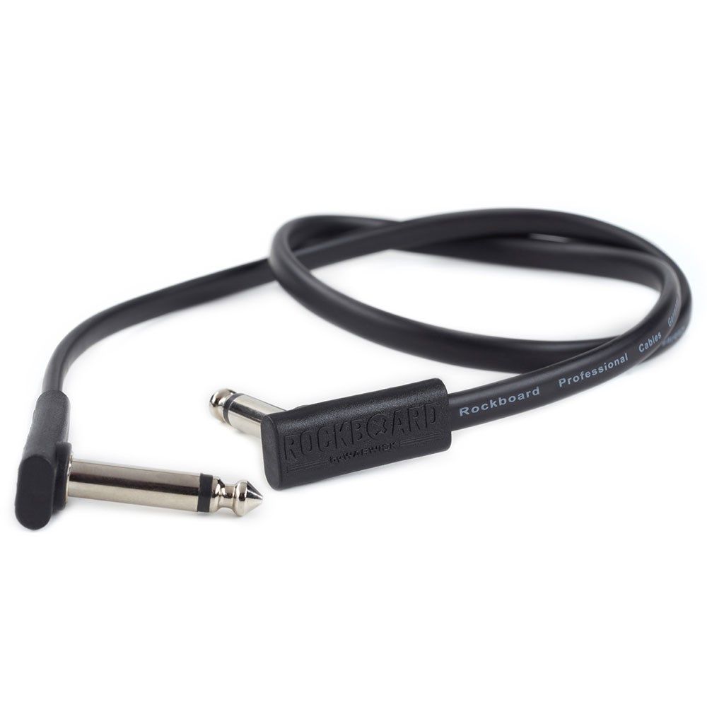 RockBoard Flat Patch Cable 120cm Black - Image 1
