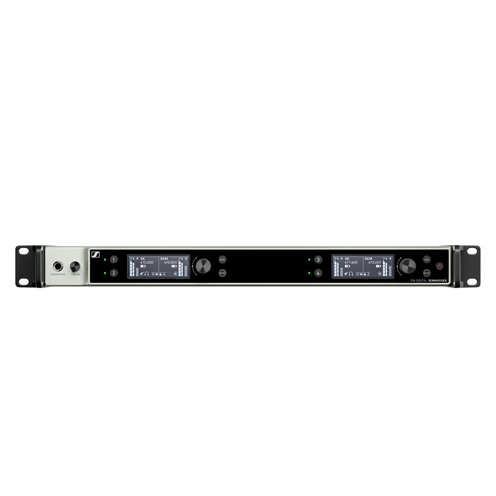 Sennheiser Evolution Wireless EW-DX EM 4 Receiver w/ DANTE (S1-10 Frequency Range) - Image 1
