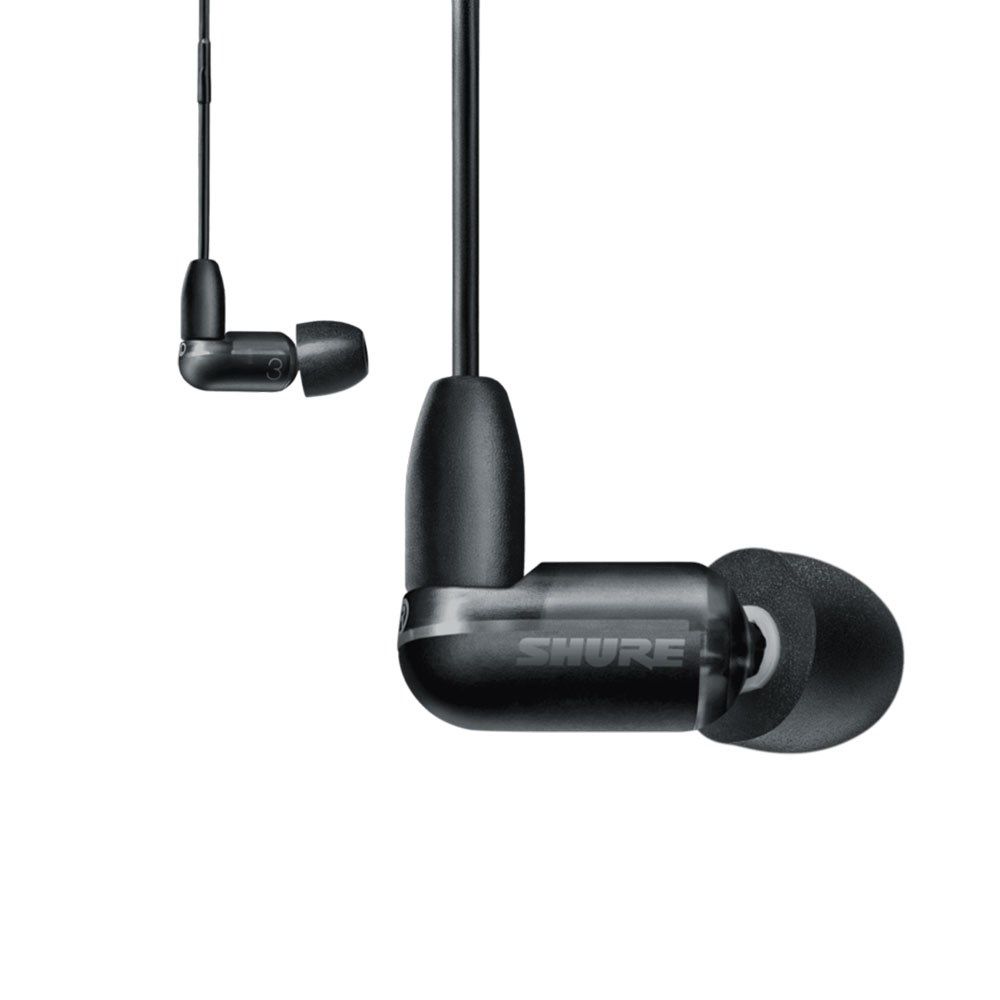 Shure Aonic 3 Sound Isolating Earphones w/ Universal Cable (Black) - Image 1