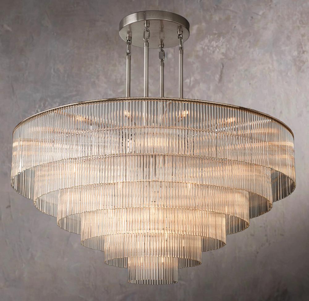 Amadeo Circular Pendant Light 60" - Image 2