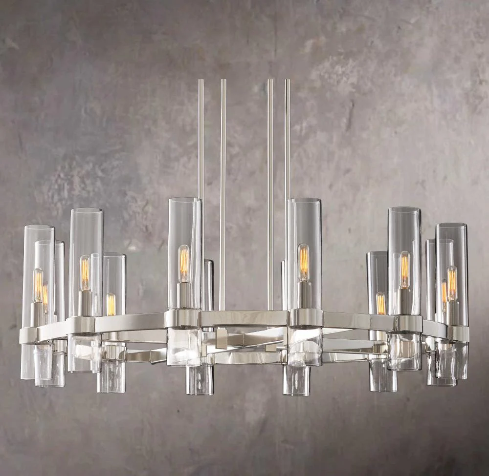 Ravelles Circular Chandelier 36" - Image 2