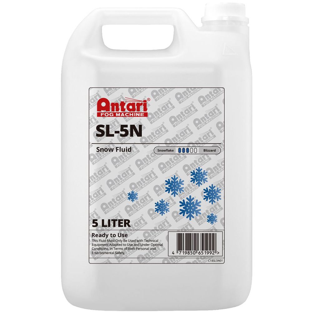 Antari SL5N Snow / Foam Fluid 5L - Image 1