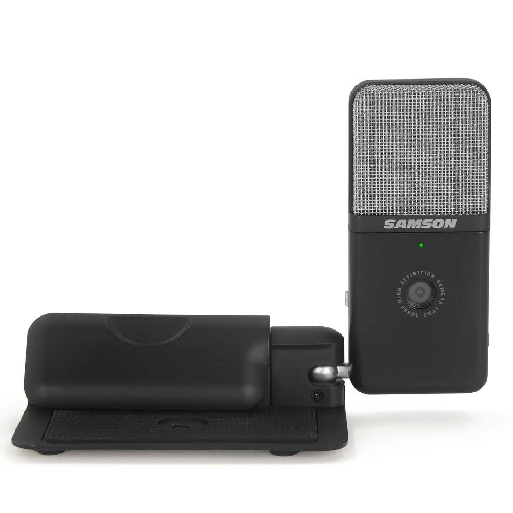 Samson Go Mic Video Portable USB Microphone w/ HD Webcam