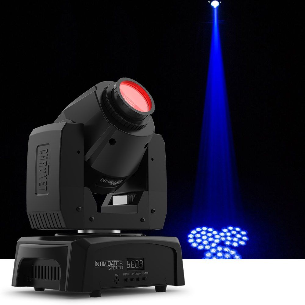Chauvet Intimidator Spot 110 Moving Head Spot 1 x 10W LED - Image 1