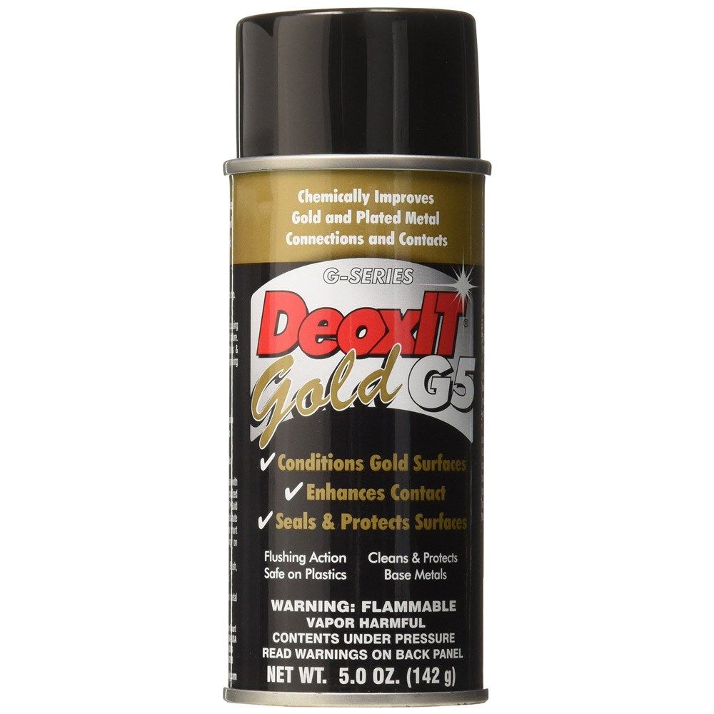 DeoxIT G-Series Gold Contact Enhancer, Conditioner Protector - 5% Solution (142g) - Image 1