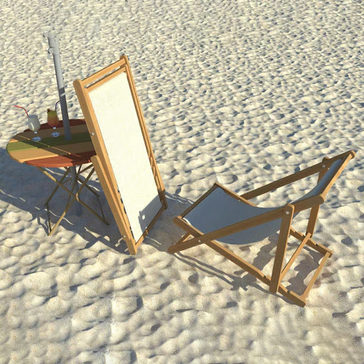 شيزلونج بحر خشب روماني  48×110سم -MNR24 - Image 2