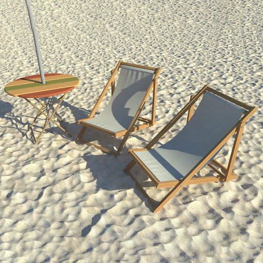 شيزلونج بحر خشب روماني  48×110سم -MNR24 - Image 1