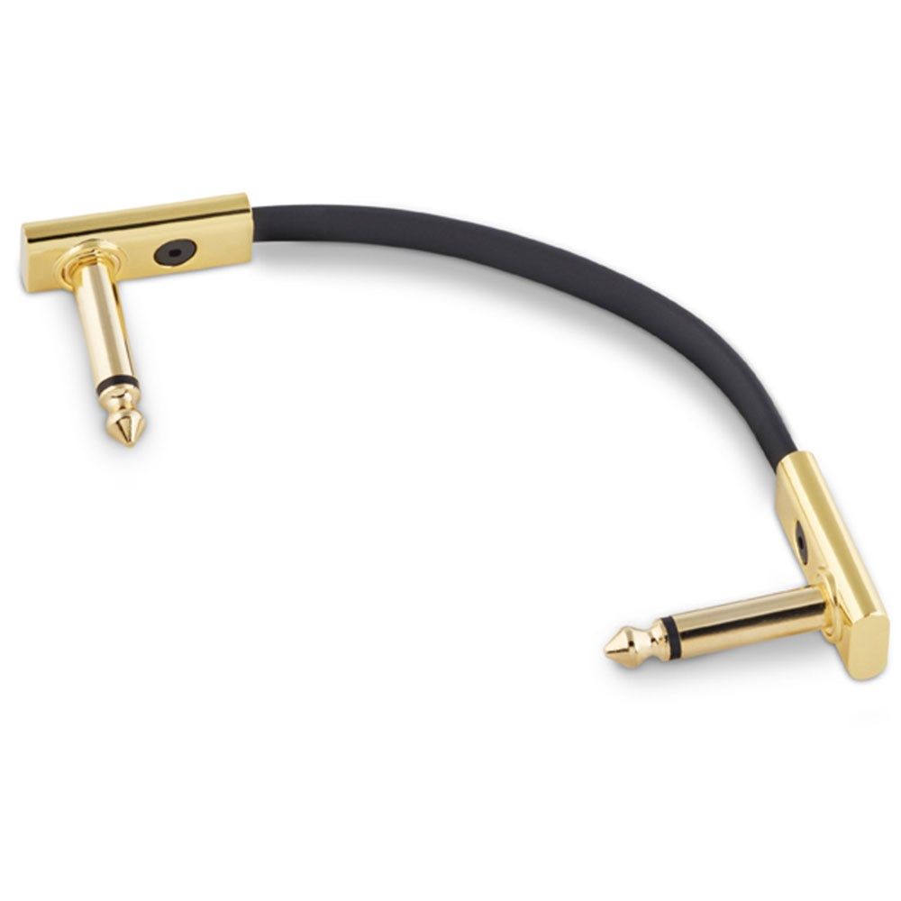 RockBoard Flat Patch Cable 10cm Gold - Image 1